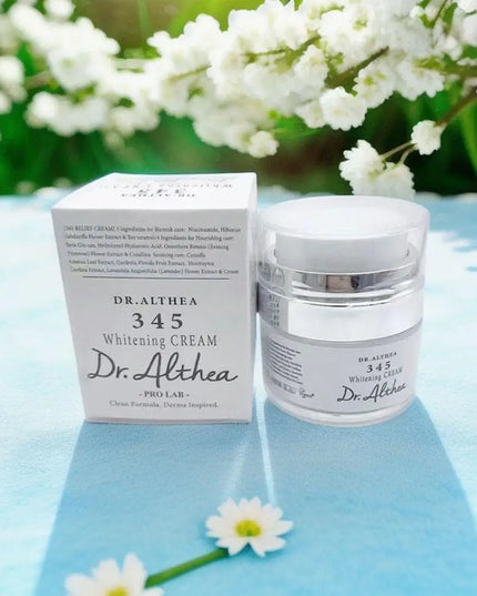 345 Relief Barrier Cream Daily Face Moisturizer Soothing Recovery Moisturizing Reduce Redness Brightening Even Skin Tone 50g