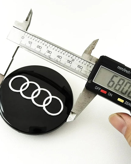4pcs 60mm 61mm 68mm 69mm 77mm Car Wheel Center Hub Caps For Audi A3 A4 A5 A6 A7 Q3 Q4 Q5 Q7 S3 S4 S5 S6 S7 RS3 RS5 Accessories