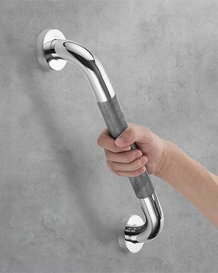 Bathroom Tub Toilet Handrail Grab Bar Stainless Steel 300/400/500Mm Anti Slip Shower Safety Support Handle Towel Rack