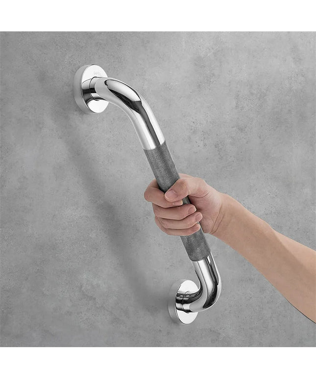 Bathroom Tub Toilet Handrail Grab Bar Stainless Steel 300/400/500Mm Anti Slip Shower Safety Support Handle Towel Rack