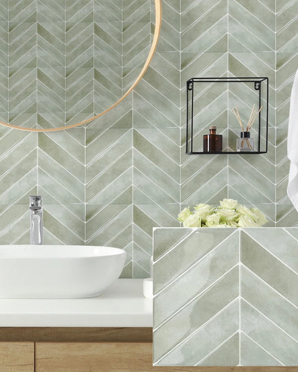 3D self-adhesive wall stickers, waterproof and easy to clean, suitable for kitchen, bathroom, living room, dining room, etc.