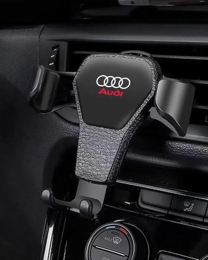 Car Emblem Mobile Phone Holder Stand Accessories For Audi Sline TT A3 A4 A5 A6 A7 A8 Q3 Q5 Q7 Q8 C7 C6 C5 B5 B6 B7 B8 B9 D3