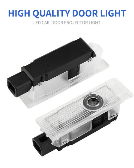 2Pcs Fashion LED Car Door Welcome Light Logo Projector for Alfa Romeo Spider Giulia Giulietta 147 156 159 Mito Stelvio GT Spider
