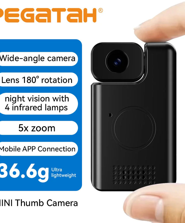 Q6 Mini Bluetooth WiFi Camera 1080P Wide Angle Night Vision Home Security Surveillance IP CCTV Indoor Outdoor Pet Baby Monitor