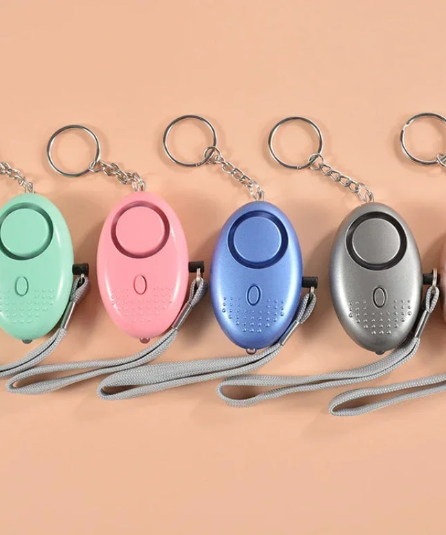 130db Self Defense Alarm Anti-wolf Girl Child Women Security Protect Alert Personal Safety Scream Loud Emergency Alarm Keychain