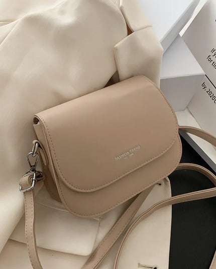Saddle bag women's crossbody bag bag girl, summer simple fashion trend, foreign shoulder bag women