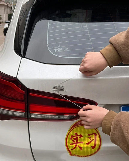 1PC Auto Vehicle Emblem Gouge Separator Tail Letter Stripping Handheld Removal Tool Plastic Base Vehicle Tuning Accessories