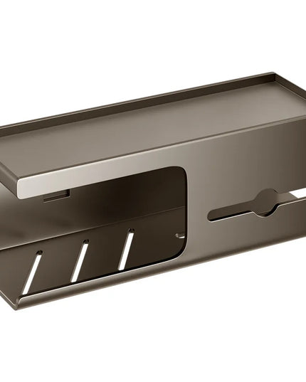 Toilet Paper Holder Wall-Mounted Carbon Steel Toilet Paper Holder Tissue Rack Bathroom Tissue Holder Bathroom Accessories