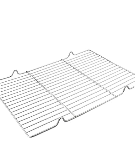 1PCS Stainless Steel Mat Net Grid Shape Rectangle Grill Grilling Mesh Net BBQ Tools Square Barbecue Net Barbecue Stove Parts