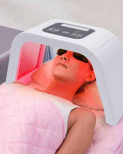 7 Color LED Light Therapy for Face, 7 in 1 Beauty Equipment for Skin Care at Home LED Mask Professional for SPA, AC100V-240V