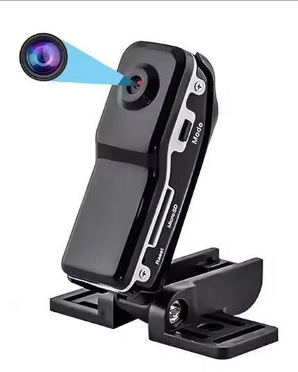 Portable Mini HD DV Camera Body Camcorder Mount Video Recorder Nanny Security Cam Sports DVR Webcam for Home Office Security