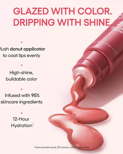 Glaze Craze Tinted Polypeptide Lip Serum Balm Original Lip Glaze Moisturizing Care Lipstick Colorful Lips Gloss Makeup Beauty