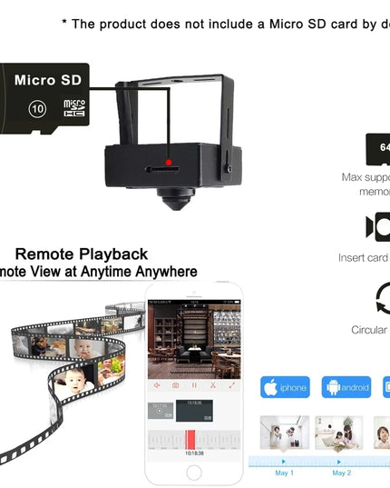 5MP 1080P Mini WiFi Camera Security Protection Home Wireless Surveillance Small IPCAM Audio Camhipro Wi-Fi Cam Onvif