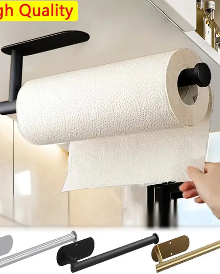 Kitchen paper towel holder / napkin holder, adhesive hook, toilet paper holder, cabinet and bathroom accessories