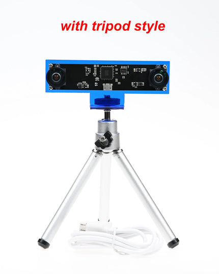GXIVISION 3D Camera Module 4MP, 30fps Dual Lens  USB Webcam 1080P Synchronous Same Frame,VR Depth Face Detection,3840X1080