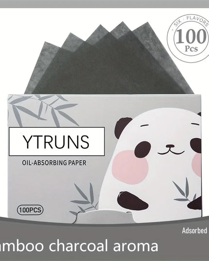 100 Pieces Of Oil Blotting Papers For Long-Lasting Effective Deep Pore Oil Control, Gentle Instant Oil Control For Face