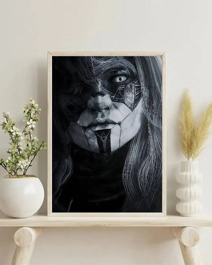 1pc Game Clair O-Obscur E-Expedition 33 Poster Self-adhesive Art Waterproof Paper Sticker Coffee House Bar Room Wall Decor