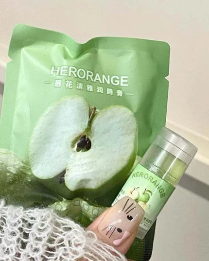 Peach Lychee Fruity Lip Balm Moisturizing Anti-Dry Anti Crack Clear Crystal Lip Balm Lip Care Mini Cute Jelly Lipstick Skin Care