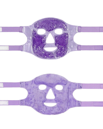 Ice Hot Cold Eye Mask Facial Mask Hot Cold Compress Pack Gel Beads Cold Ice Pack Face Eye Mask Compress Sleeping SPA Beauty Care