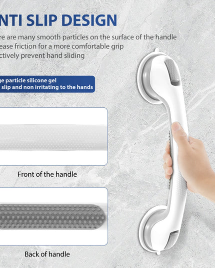 2/4Pcs Showers Grab Bars Free Punch Bathroom Handle Anti Slip Safety Suction Cups Bathtub Grab Bar For Elderly Children Support