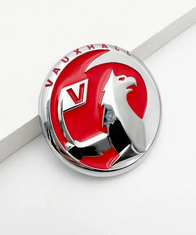 3D Metal Vauxhall Logo Car Fender Emblem Rear Tail Trunk Badge Stickers For Opel Corsa  Mokka Astra Cascada Adam Insignia Meriva