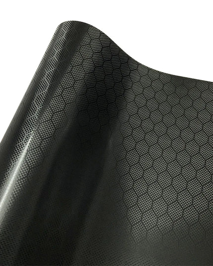 Black Forged Carbon Fiber Vinyl Wrap For Vehicle Motorcycle Cosmic Ghost Vinyl Wrapping Honeycomb Carbon Film Car Stickers