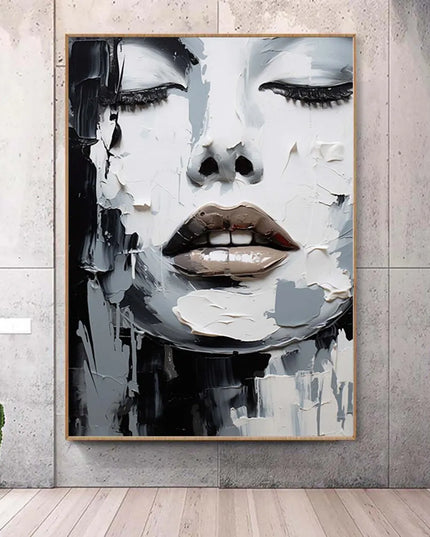 Nude Girl Painting Figurative Handmade Oil Painting Home Artwork Large Abstract Girl Hand Painted Painting On Canvas Wall Art