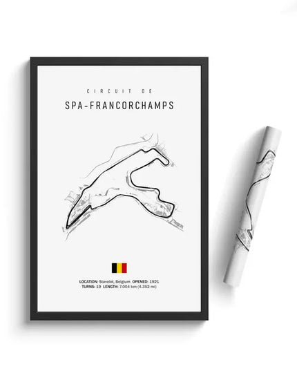 F1 Internationa Track Circuit Canvas Painting F1 Imola Wall Art Nordic Poster Aesthetic Motorsport Race Picture For Home Decor