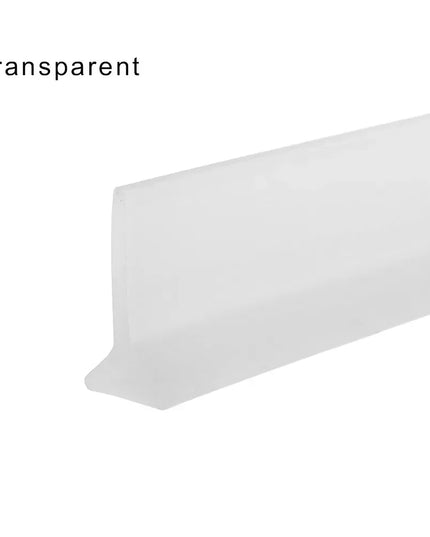 Silicone Water Stopper Self-Adhesive Bendable Flexible Water Retaining Strip Bathroom Door Dry Wet Separation Shower Dam Barrier