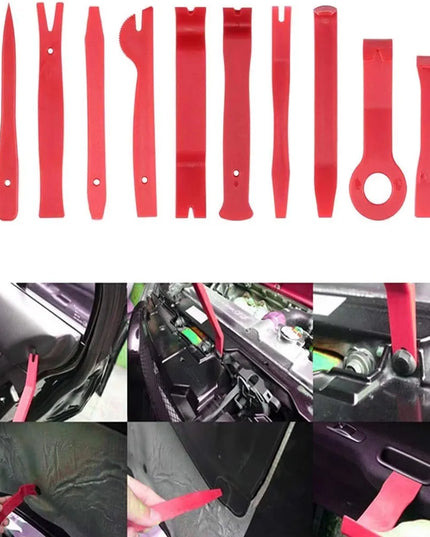 5/12/41/161/231PCS Auto Clip Pliers Fastener Remover Pry Tool Car Trim Removal Tool for Car Audio Dash Door Panel Window Molding