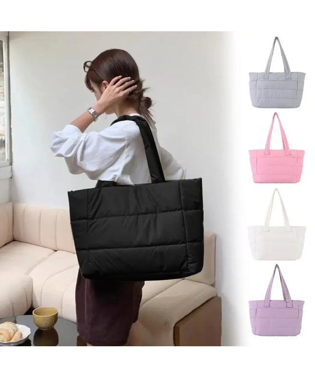 New Large Capacity Tote Bag Versatile Handbag for Women Commuting Bag Messenger Shoulder Bag Multiple Pockets Mummy Bag