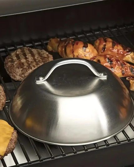 9inch Stainless Steel Oven Squeegee Cover Perfect Barbecue Tools Accessory for Outdoor Camping  Picnics bbq grill  barbeque