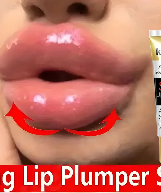 Moroccan Argan Oil Lip Plumping Essence - Moisturizing and Nourishing Lip Balm, Suitable for All Skin Types, Natural Makeup