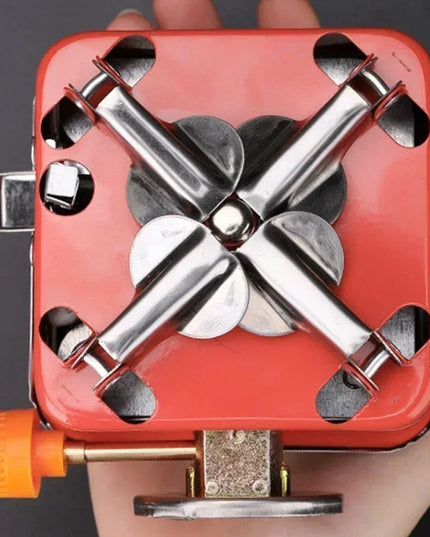 Portable Burner Camping Foldable Windproof Outdoor Gas Tank Stove for Backpacking Camping Hiking Picnic Camping Burner BBQ Grill