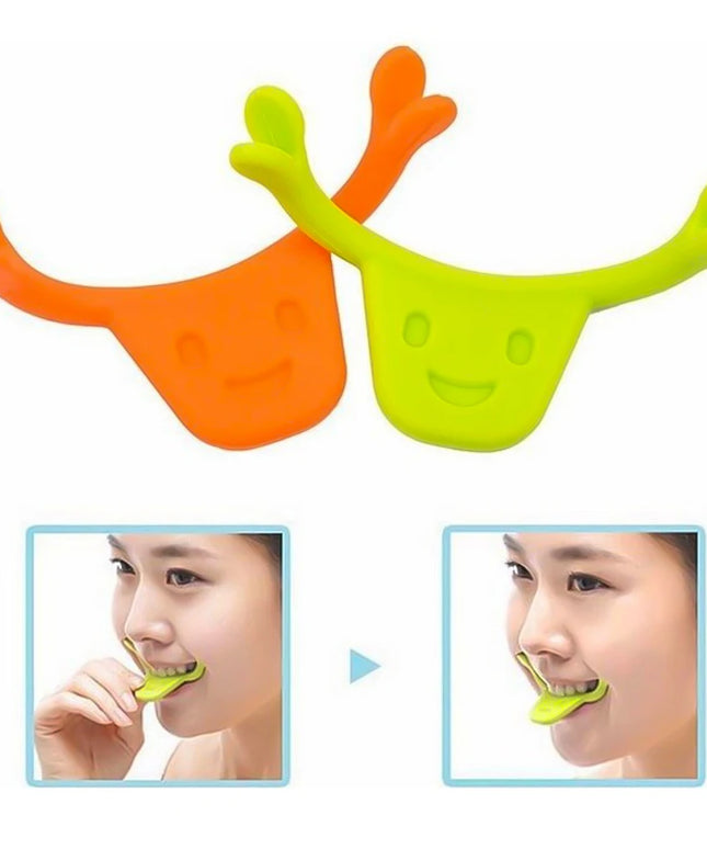 Mouth Muscles Silicone Smile Corrector Maker Facial Smile Trainer Face Lift Jaw Workout Beauty Exercise Device