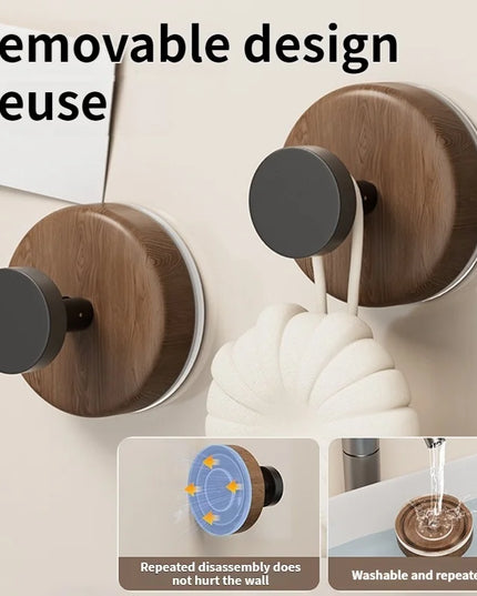 No Drill Suction Cup Hook With Strong Door Bathroom Kitchen Wall Mounted Row Hook Kitchen Hook Adhesive Hooks
