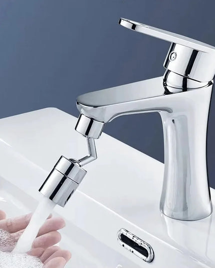 720° Rotatable Universal Kitchen Faucet Anti-Splash Aerator Bathroom Tap Head Wash Basin Tap Extender 2 Water Flow Mode Adapter