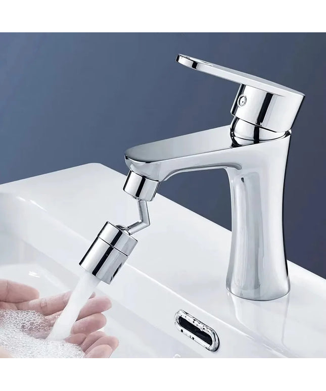 720° Rotatable Universal Kitchen Faucet Anti-Splash Aerator Bathroom Tap Head Wash Basin Tap Extender 2 Water Flow Mode Adapter