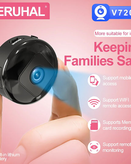 Mini Camera Wireless Video Recorder Security Protection Camera Smart Home Monitoring Camera Two-Way Voice For Infants And Pets