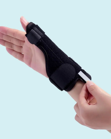 1 Person Thumb Splint Right and Left Hand, Reversible Thumb Support, Tendon Sheath Wrist Protection Thumb Sleeve