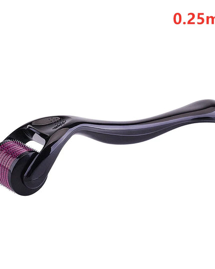 Derma Roller for Facial Body Hair Growth,540 Needles, Micro Face Roll Tool, Skin Beard, 0.2mm, 0.25mm, 0.3mm