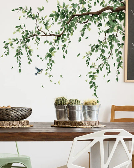 Creative Tree Wall Stickers Living Room Decoration Bedroom Home Decor Art Removable Decals for Background Decorative Posters