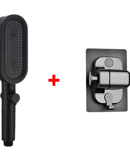 3 Modes Powerful Shower Head Anti-clogging and Easy To Clean Anti Anti-limescale Shower Head Handheld Flexible Bath  Shower Head