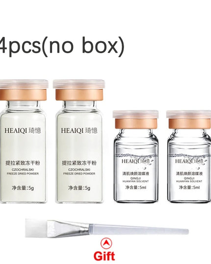 Korean Collagen Hyaluronic Acid Face Mask Repair Firming Lifting Improve Fine Lines Brighten Moisturiz Peptide Essence Skin Care