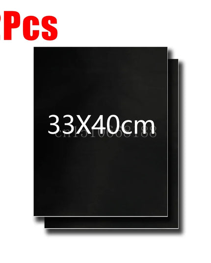 1-6Pcs BBQ Grill Mat Non-stick Mat Heat Resistant Grill Mat Outdoor Baking Reusable Barbecue Party Mat 40x50cm 33x40cm