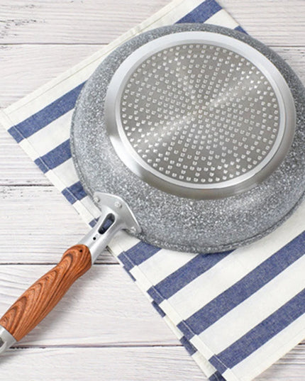 Durable Stone Frying Wok Pan Non-stick Ceramic Pot Induction Fryer Steak Cooking Gas Stove Skillet Cookware Tool for Kitchen Set