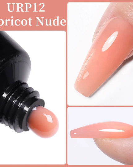 UR SUGAR 15ml Nail Extension Gel Soak Off UV LED Acrylic Crystal White Clear Nude Gel Nail Polish UV Construction Gel