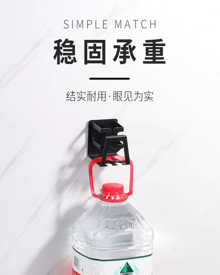 2pcs Stainless steel toothbrush holder without punching, bathroom wall mounted