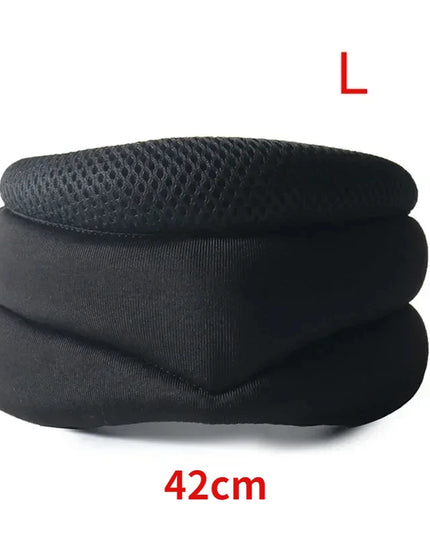 Neck Support Cervical Brace Adjustable Cervical Collar Soft Durable Foam for Relieve Cervical Pain Airplane Travel Nap Health