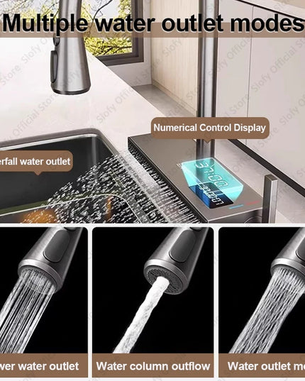 304 Stainless Steel Kitchen Sink Black Single Bowl Thickened Material Wear-Resistant Vegetable Workstation Drainage Accessories